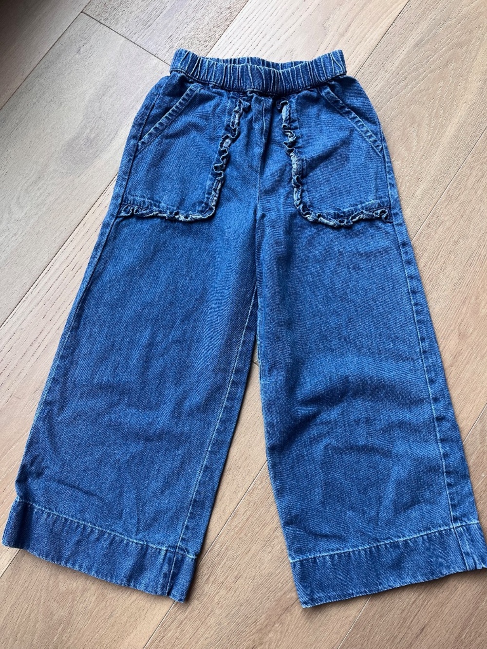 Hannah Andersson wide leg jeans (size 6/7)
